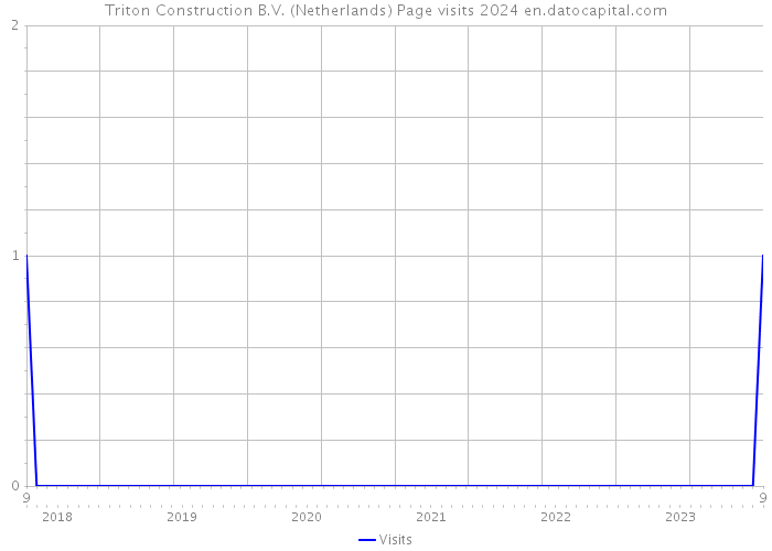 Triton Construction B.V. (Netherlands) Page visits 2024 