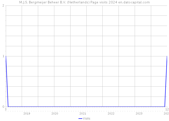 M.J.S. Bergmeijer Beheer B.V. (Netherlands) Page visits 2024 