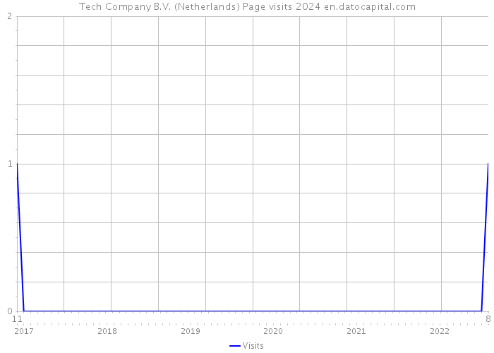 Tech Company B.V. (Netherlands) Page visits 2024 