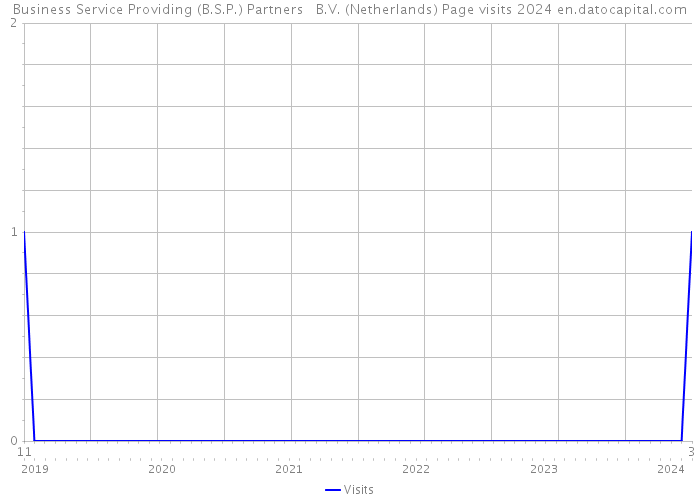 Business Service Providing (B.S.P.) Partners B.V. (Netherlands) Page visits 2024 