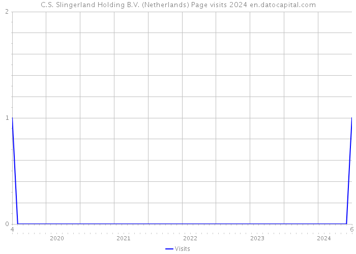 C.S. Slingerland Holding B.V. (Netherlands) Page visits 2024 