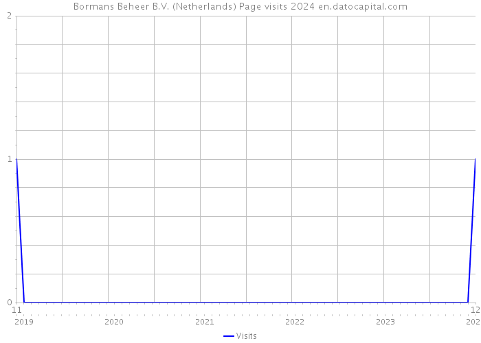 Bormans Beheer B.V. (Netherlands) Page visits 2024 