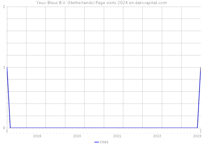 Yeux Bleus B.V. (Netherlands) Page visits 2024 