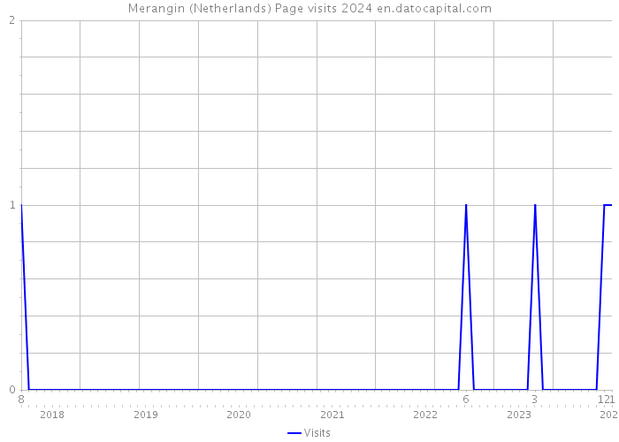 Merangin (Netherlands) Page visits 2024 