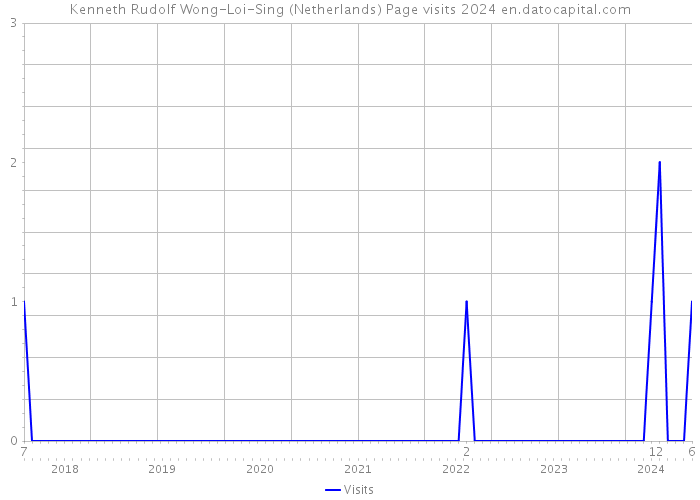 Kenneth Rudolf Wong-Loi-Sing (Netherlands) Page visits 2024 
