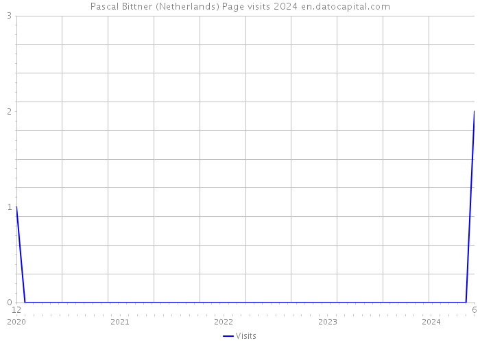 Pascal Bittner (Netherlands) Page visits 2024 