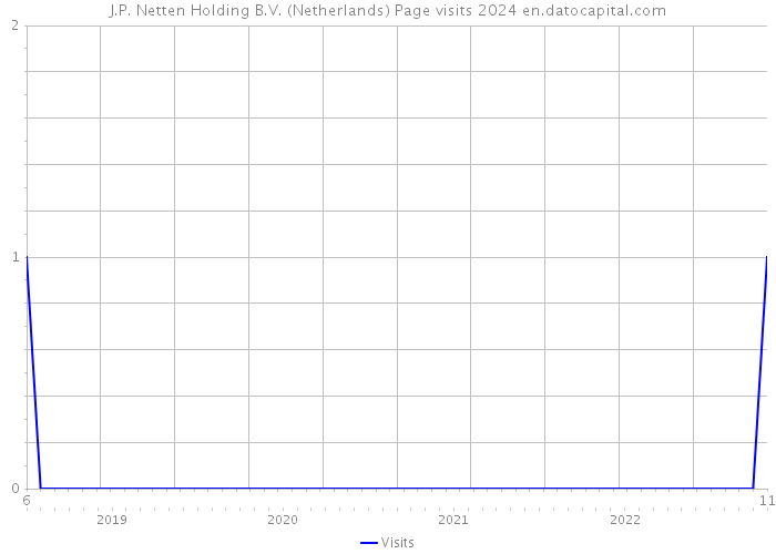J.P. Netten Holding B.V. (Netherlands) Page visits 2024 