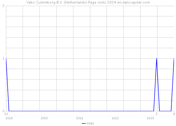 Vabo Culemborg B.V. (Netherlands) Page visits 2024 