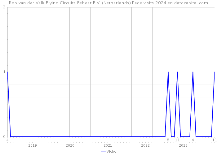 Rob van der Valk Flying Circuits Beheer B.V. (Netherlands) Page visits 2024 
