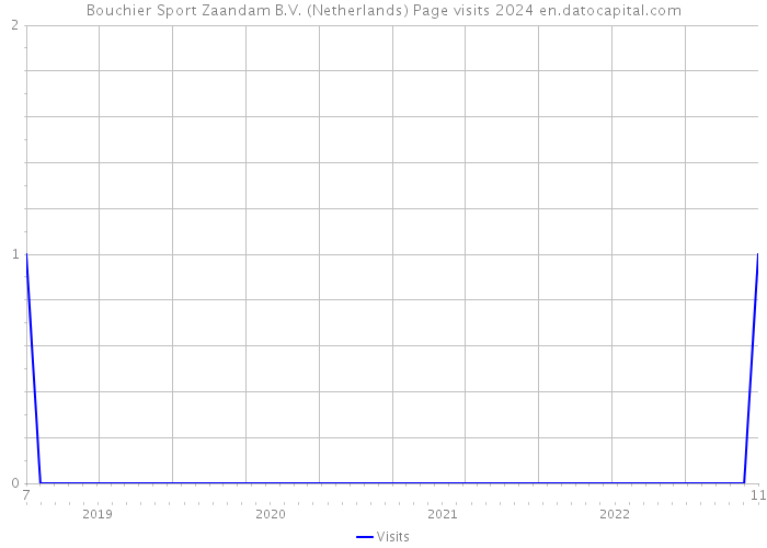 Bouchier Sport Zaandam B.V. (Netherlands) Page visits 2024 