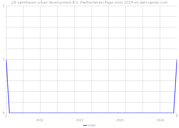 LSI zalmhaven urban development B.V. (Netherlands) Page visits 2024 
