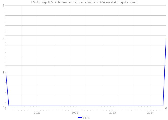 KS-Group B.V. (Netherlands) Page visits 2024 