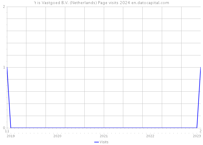 't is Vastgoed B.V. (Netherlands) Page visits 2024 