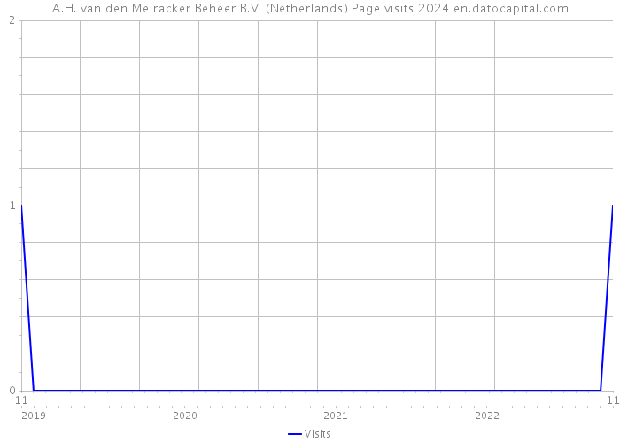 A.H. van den Meiracker Beheer B.V. (Netherlands) Page visits 2024 