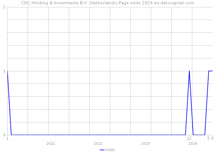 CNC Holding & Investments B.V. (Netherlands) Page visits 2024 