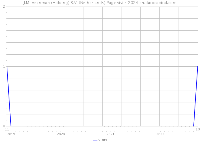 J.M. Veenman (Holding) B.V. (Netherlands) Page visits 2024 