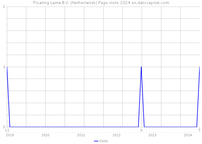 Floating Lama B.V. (Netherlands) Page visits 2024 
