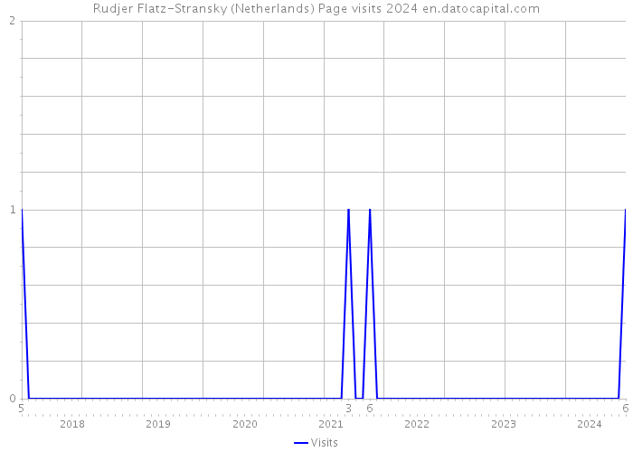 Rudjer Flatz-Stransky (Netherlands) Page visits 2024 