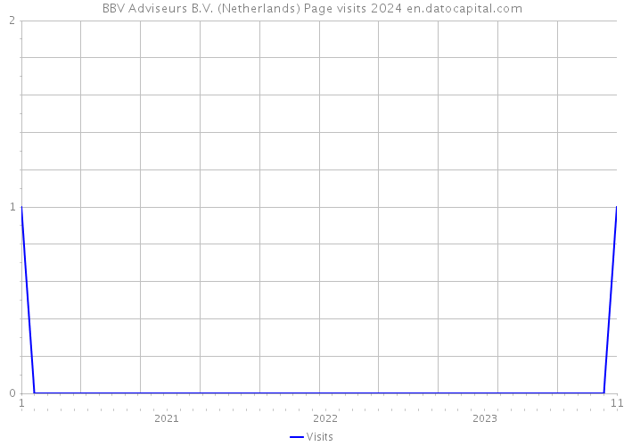 BBV Adviseurs B.V. (Netherlands) Page visits 2024 