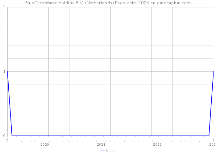 BlueGem Water Holding B.V. (Netherlands) Page visits 2024 