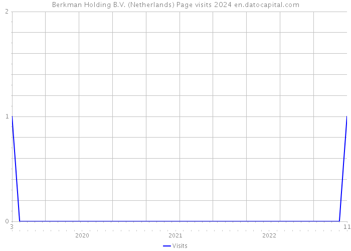Berkman Holding B.V. (Netherlands) Page visits 2024 