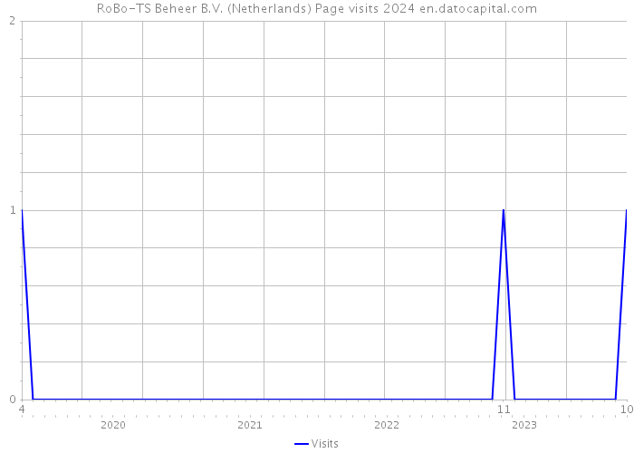 RoBo-TS Beheer B.V. (Netherlands) Page visits 2024 