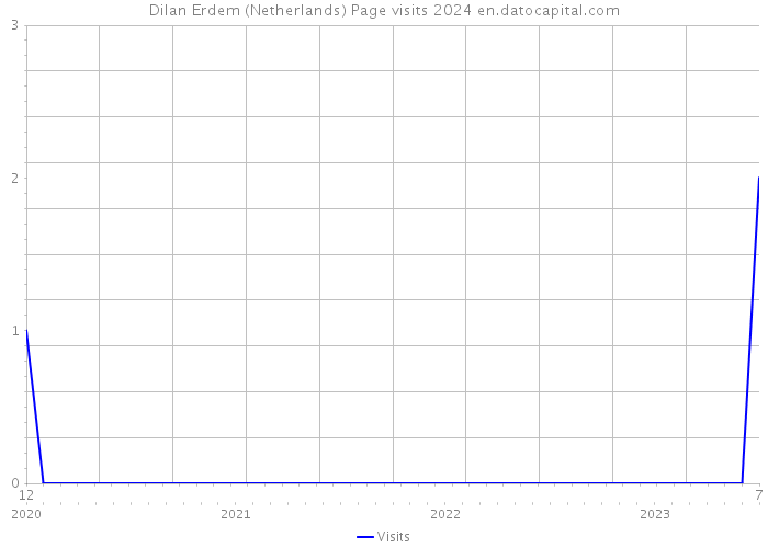 Dilan Erdem (Netherlands) Page visits 2024 