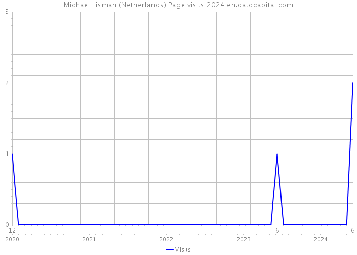 Michael Lisman (Netherlands) Page visits 2024 