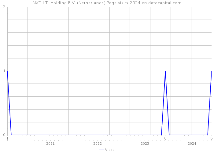 NXD I.T. Holding B.V. (Netherlands) Page visits 2024 