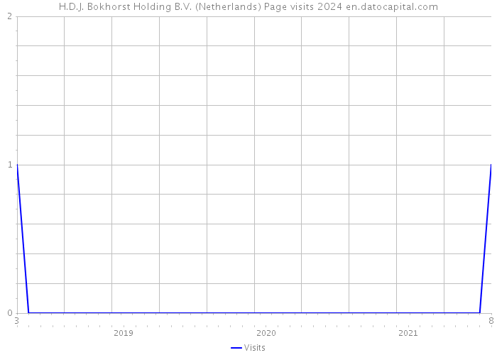 H.D.J. Bokhorst Holding B.V. (Netherlands) Page visits 2024 