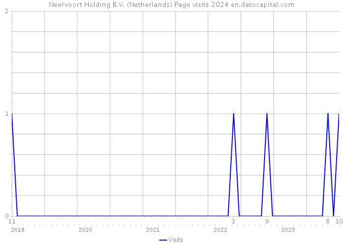 Neervoort Holding B.V. (Netherlands) Page visits 2024 