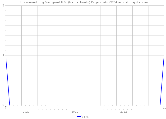T.E. Zwanenburg Vastgoed B.V. (Netherlands) Page visits 2024 