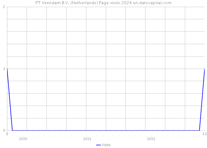 PT Veendam B.V. (Netherlands) Page visits 2024 