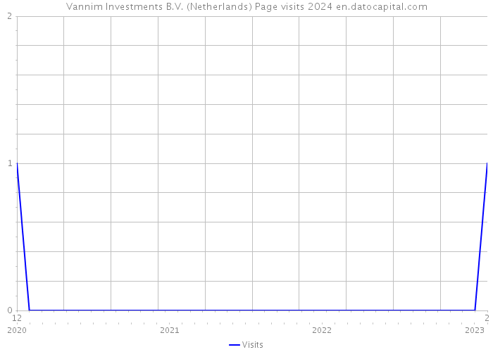 Vannim Investments B.V. (Netherlands) Page visits 2024 