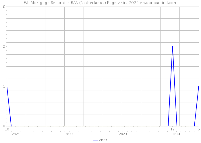 F.I. Mortgage Securities B.V. (Netherlands) Page visits 2024 