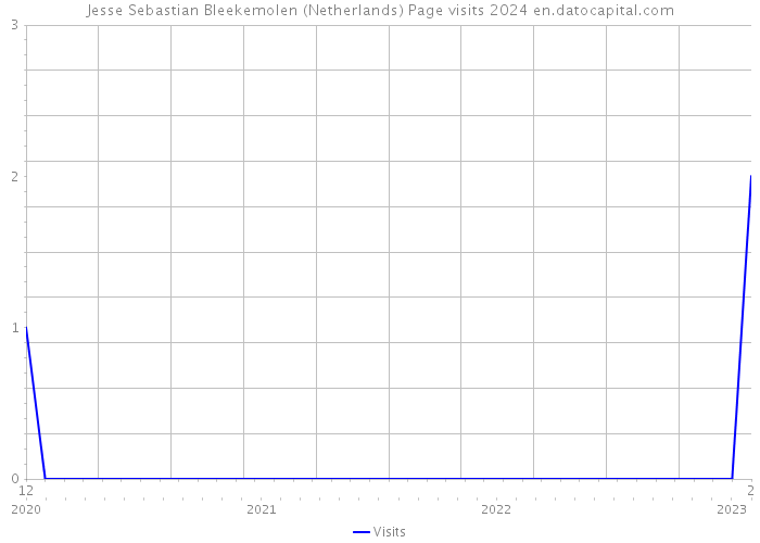 Jesse Sebastian Bleekemolen (Netherlands) Page visits 2024 