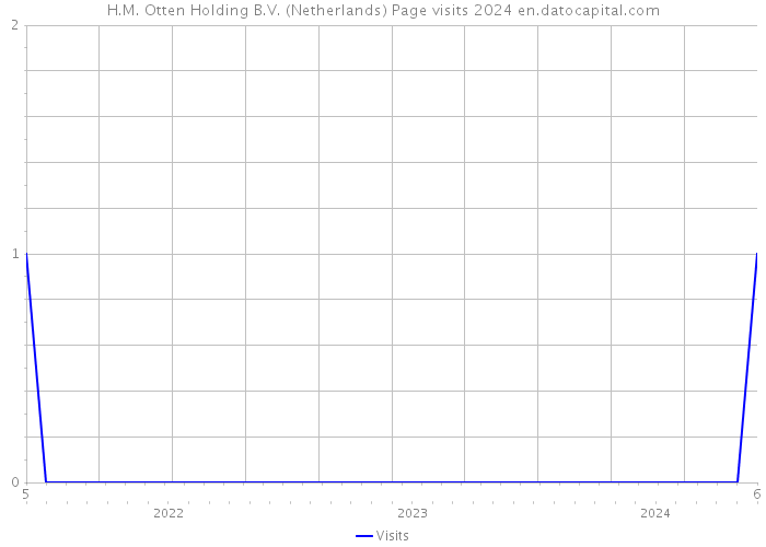 H.M. Otten Holding B.V. (Netherlands) Page visits 2024 