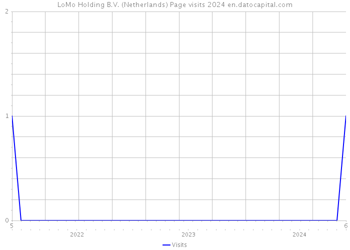 LoMo Holding B.V. (Netherlands) Page visits 2024 