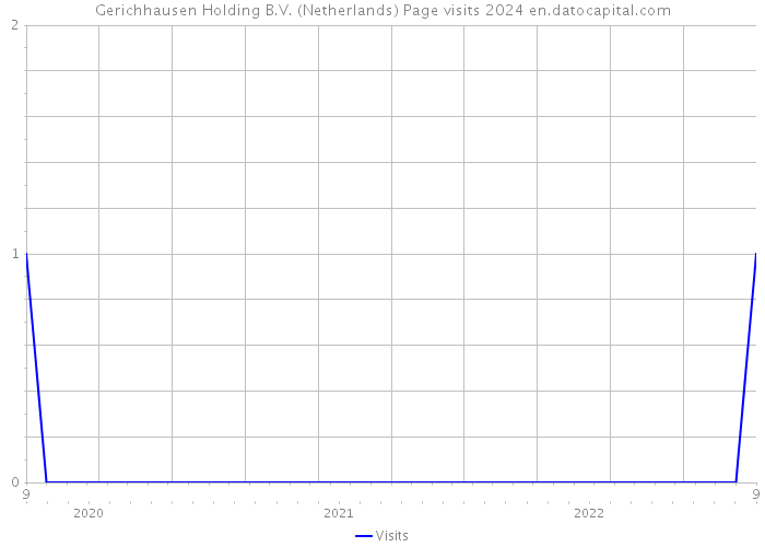 Gerichhausen Holding B.V. (Netherlands) Page visits 2024 