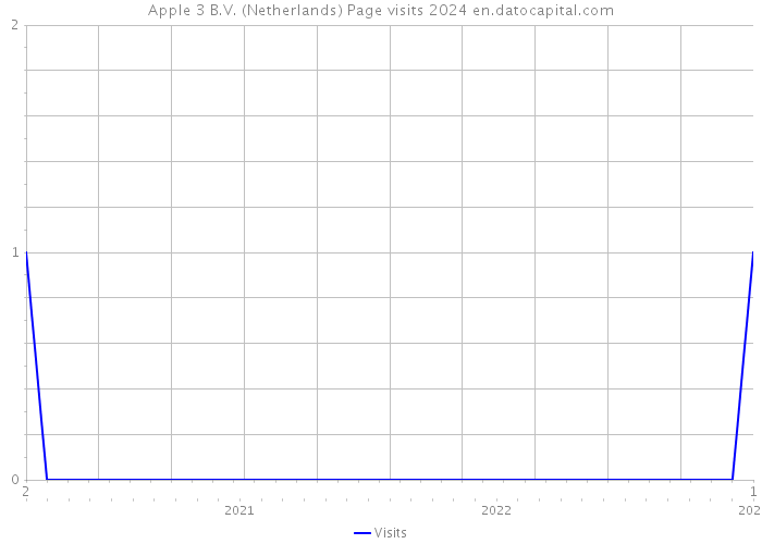 Apple 3 B.V. (Netherlands) Page visits 2024 