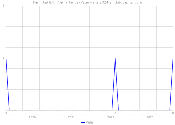 Kenji Ajit B.V. (Netherlands) Page visits 2024 