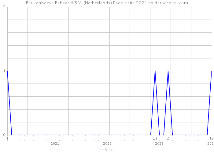 Beukenhoeve Beheer 4 B.V. (Netherlands) Page visits 2024 