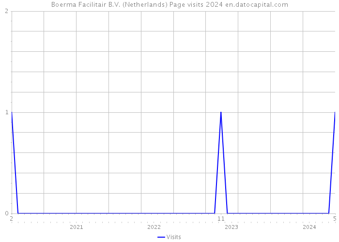 Boerma Facilitair B.V. (Netherlands) Page visits 2024 