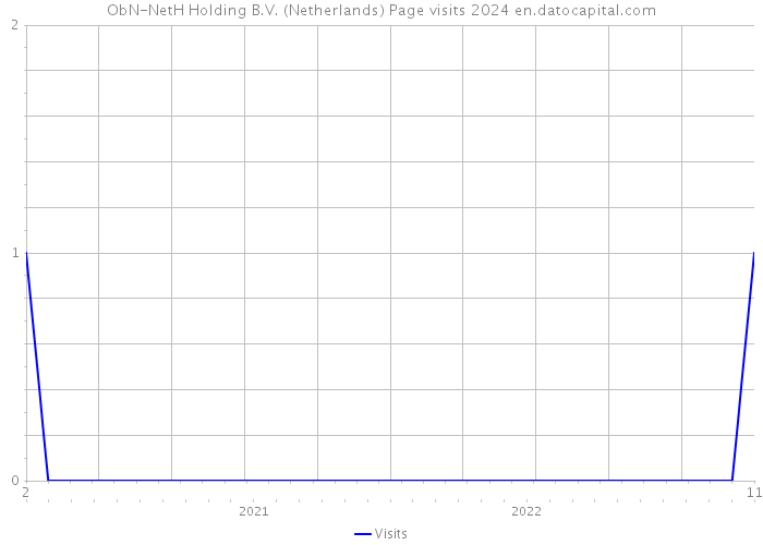 ObN-NetH Holding B.V. (Netherlands) Page visits 2024 