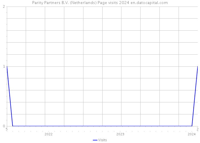 Parity Partners B.V. (Netherlands) Page visits 2024 