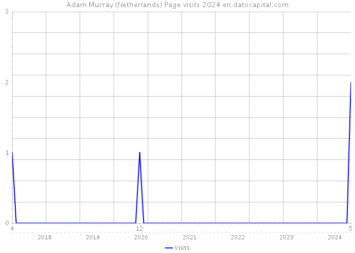 Adam Murray (Netherlands) Page visits 2024 