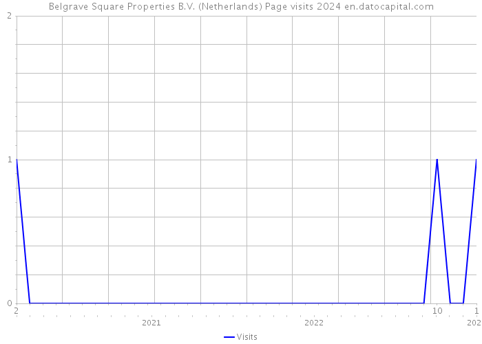 Belgrave Square Properties B.V. (Netherlands) Page visits 2024 