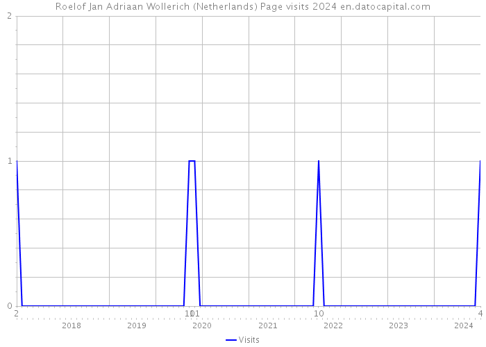 Roelof Jan Adriaan Wollerich (Netherlands) Page visits 2024 