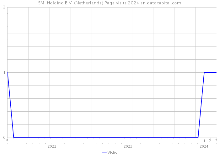SMI Holding B.V. (Netherlands) Page visits 2024 
