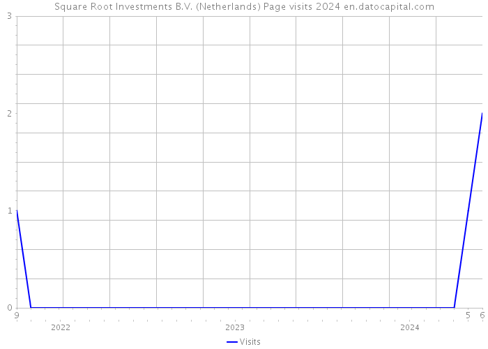 Square Root Investments B.V. (Netherlands) Page visits 2024 